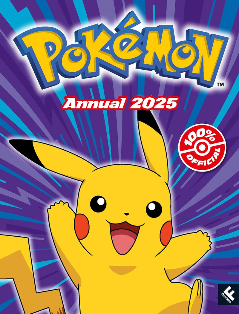 Pokémon Annual 2025 (Pokémon)-Children’s / Teenage general interest: Hobbies/ quizzes/ toys and games-買書書 BuyBookBook