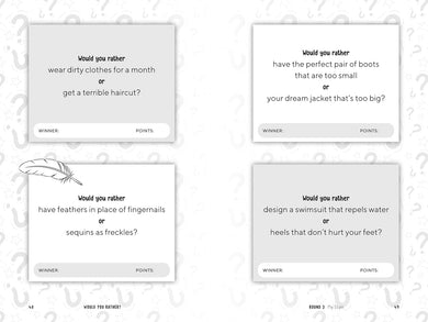 Would You Rather? Girls Edition