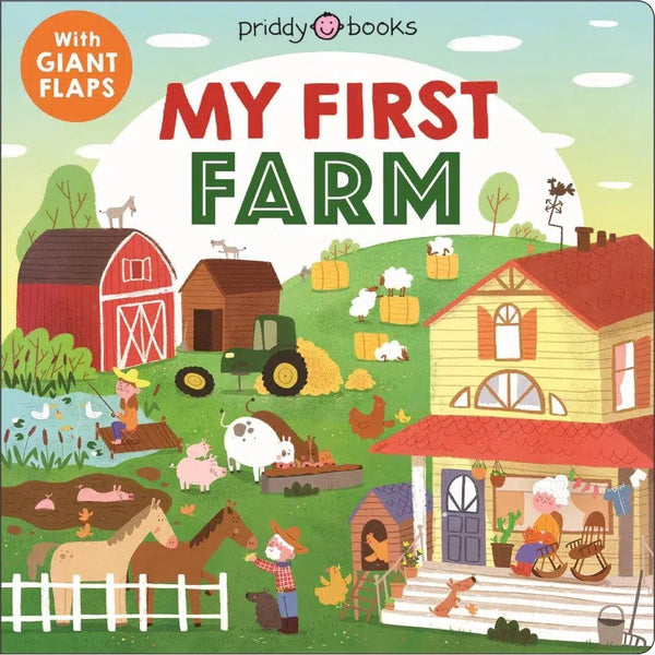 My First Farm (My First Places) UK Edition (Roger Priddy)-Fiction: 歷險科幻 Adventure & Science Fiction-買書書 BuyBookBook
