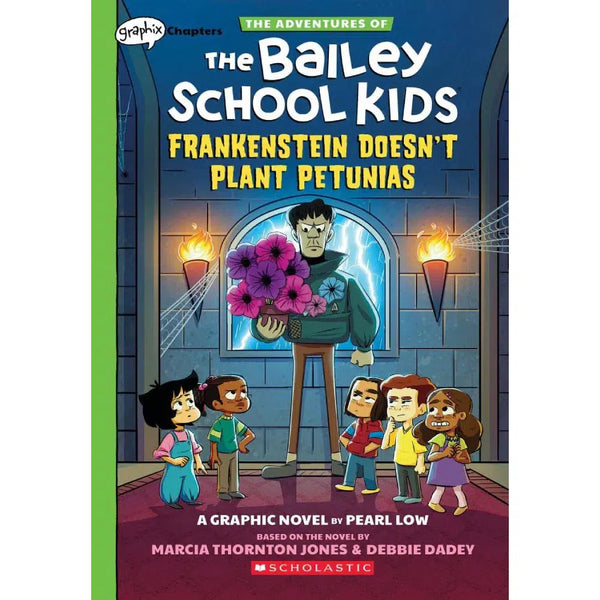 Adventures of the Bailey School Kids, The Graphic Novel #2, Frankenstein Doesn't Plant Petunias-Fiction: 幽默搞笑 Humorous-買書書 BuyBookBook