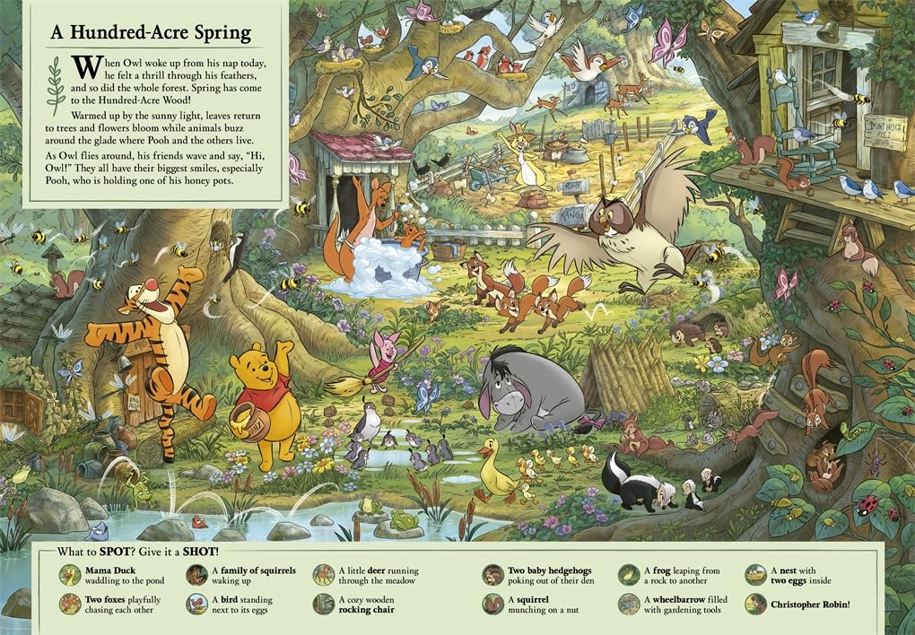 Disney Winnie The Pooh: 100 Things to Find in the Hundred Acre Wood