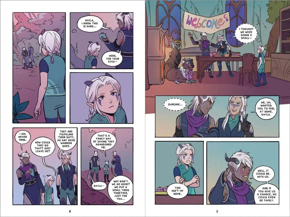 The Dragon Prince Graphic Novel #2 Bloodmoon Huntress-Fiction: 歷險科幻 Adventure & Science Fiction-買書書 BuyBookBook