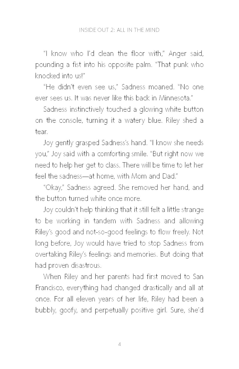 Disney/Pixar Inside Out 2: All in the Mind-Children’s / Teenage fiction: General and modern fiction-買書書 BuyBookBook