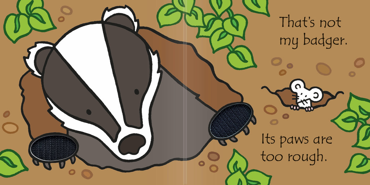 That's not my badger. interior 1 (ISBN 9781474921633) [onix-asset:e261b372d0b1057354c471ede0f26279890148237939907af50fbc79dbba9f63]