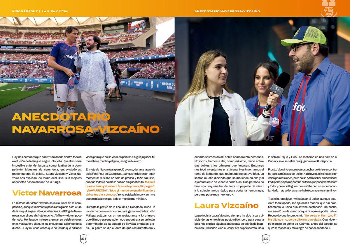 Kings League: La guía oficial: Sus secretos mejor guardados, entrevistas exclusivas y todo lo que nunca te han contado / Kings League: The Official Guide interior 8 (ISBN 9788425367779) [onix:dc03569833ae2067120a3ae1470cbe79]