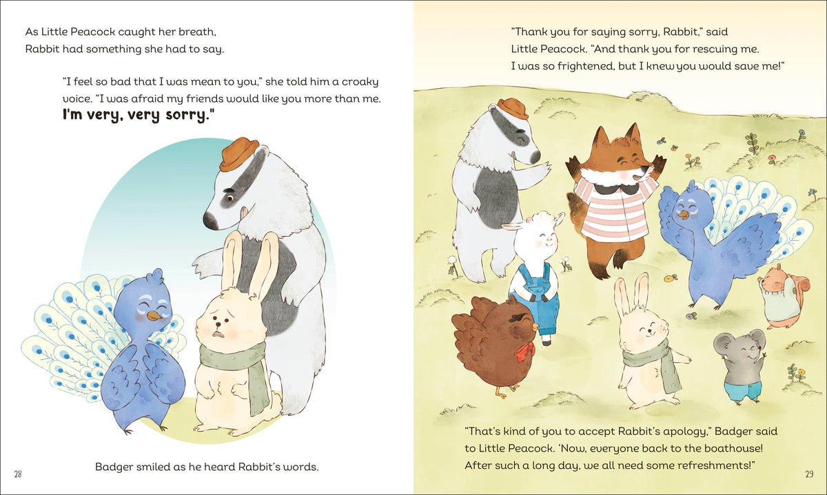 Kindness Club Rabbit Says Sorry interior 2 (ISBN 9780744080308) [onix-asset:1cfdd987256f84646aab797f5f530f1e115b5b70aeb38e86958d8f9e8de7b900]