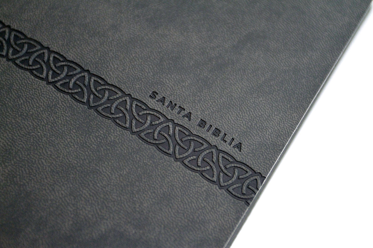 Biblia RVR 1960 letra grande, tamaño manual, símil piel gris, edición económica / RVR 1960 Bible, Large Print Handy Size, Gray Imitation Leather, Economic interior 2 (ISBN 9798890985514) [onix:1fd6482bb8484f4b836d4627c0961d85]
