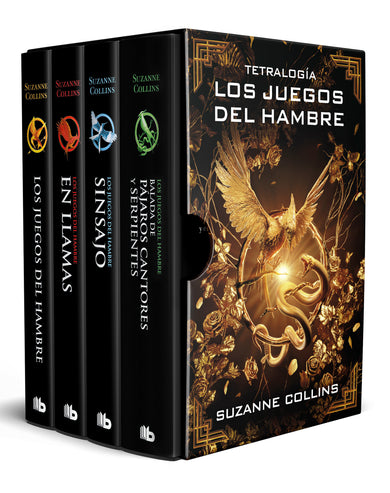 Estuche Los juegos del hambre / The Hunger Games 4-Book Box Set cover (ISBN 9788413148175) [onix:b82598a4a6ac99d20eabe225f0912b41]