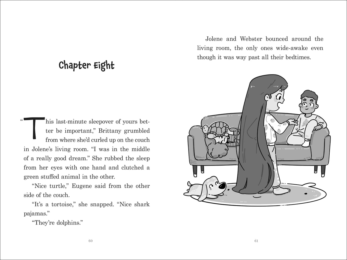 Green Jolene and the Footprint Fixers interior 3 (ISBN 9781368119979)