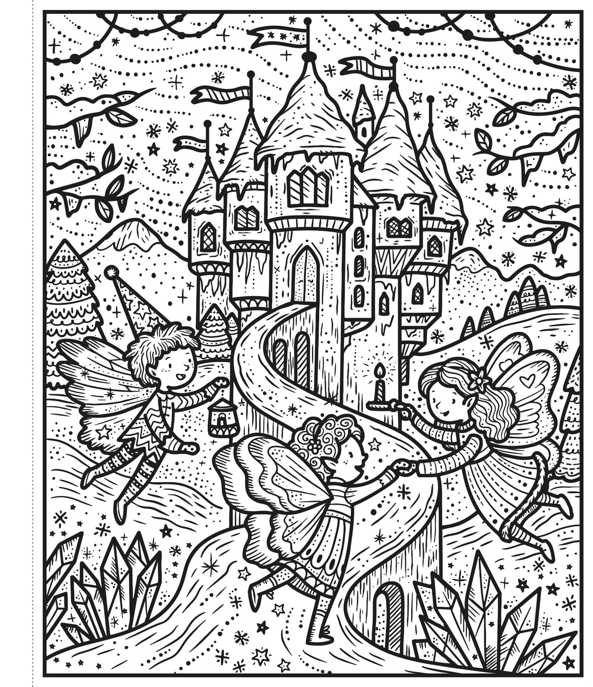 Winter Wonderland Magic Painting Book interior 1 (ISBN 9781801319157) [onix-asset:16658d5fd7bcd08abde7c7b110310ad0fb3ee5968a31ee75a5776452c25fdae1]
