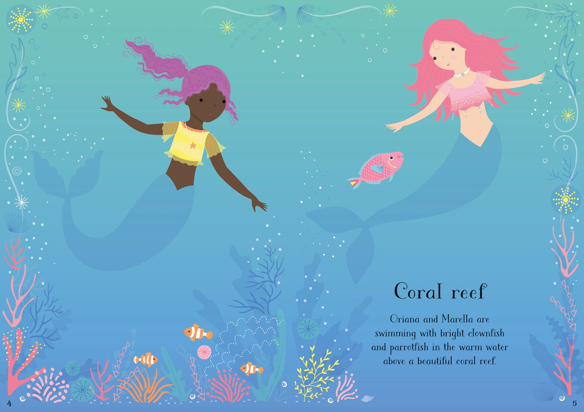 Little Sticker Dolly Dressing Mermaid interior 1 (ISBN 9781474921855) [onix-asset:3ea7217353c9eb90ecace0ba2ac294e372b4543451d3077e1b22c9ce1a9b49c9]
