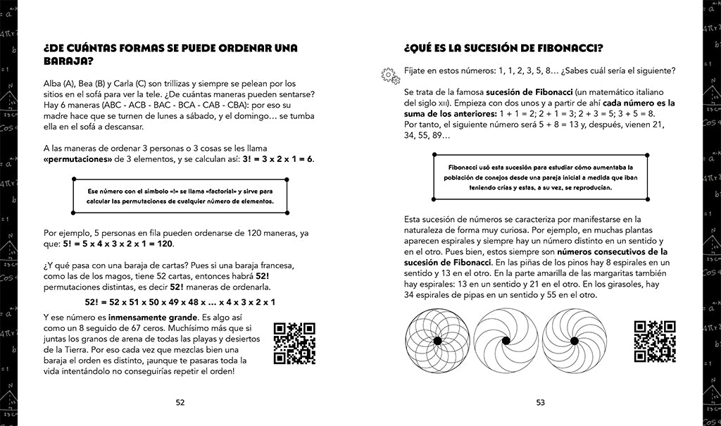 Matem1nuto. Grandes enigmas de las matemáticas: 101 preguntas (y respuestas) sobre el mundo que nos rodea / MathM1nute. Great Math Mysteries interior 3 (ISBN 9788427248311) [onix:c23d8217623e2da69a576c7e0f53507f]