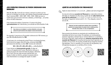 Matem1nuto. Grandes enigmas de las matemáticas: 101 preguntas (y respuestas) sobre el mundo que nos rodea / MathM1nute. Great Math Mysteries interior 3 (ISBN 9788427248311) [onix:c23d8217623e2da69a576c7e0f53507f]