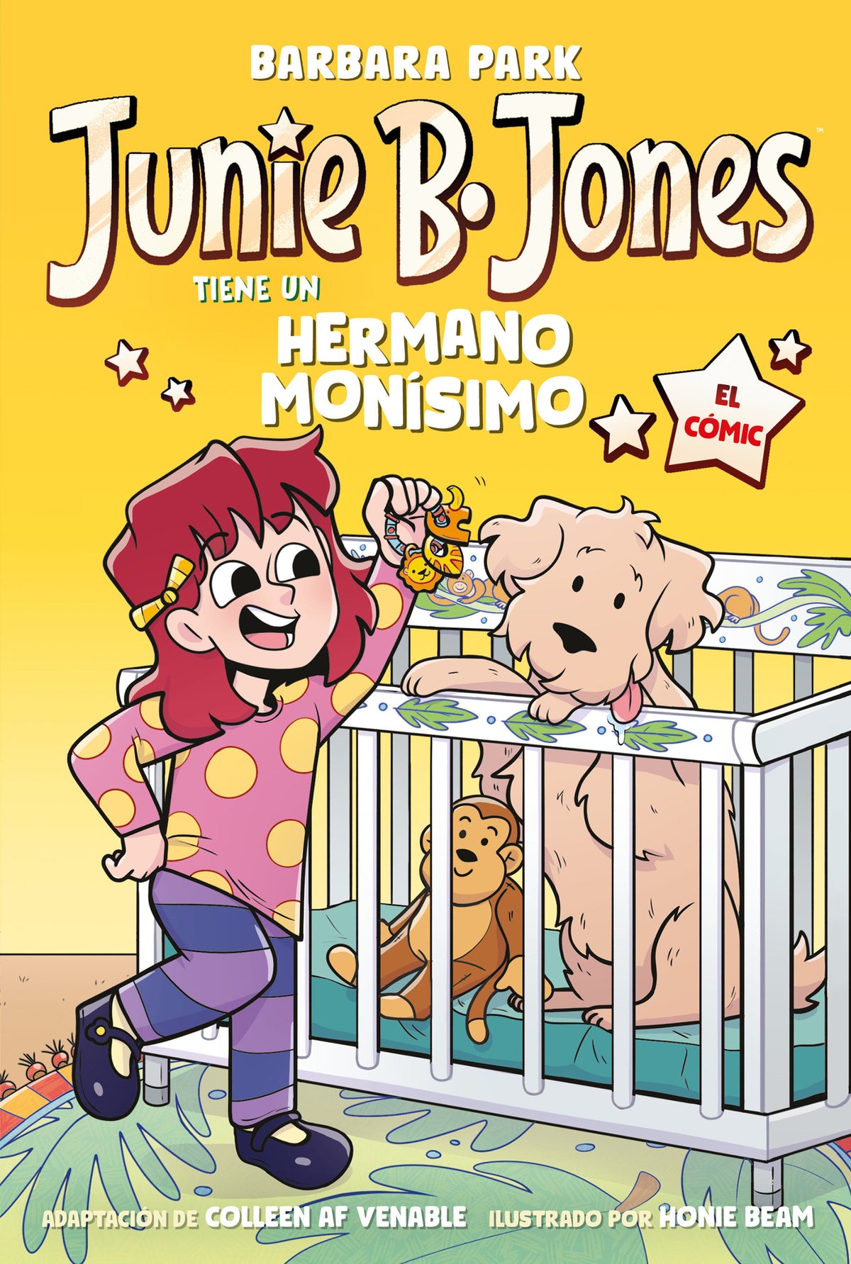 Junie B. Jones tiene un hermano monísimo. El cómic / Junie B. Jones and a Little Monkey Business cover (ISBN 9798890987716) [onix:6ecfabd95ffed354aad85fa320b59643]