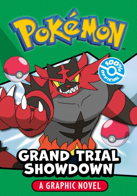 Pokémon Grand Trial Showdown Graphic Novel cover (ISBN 9780008755645)
