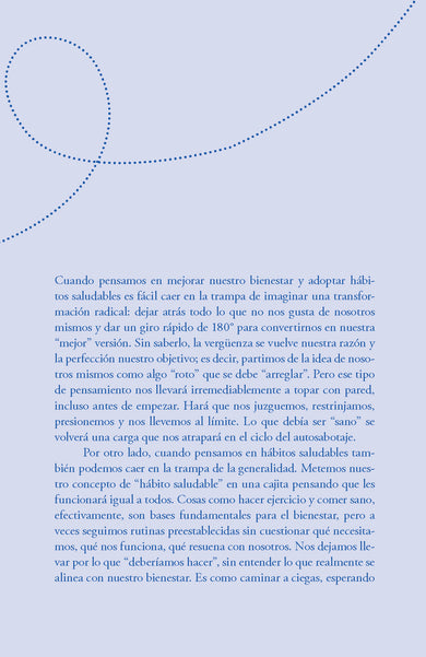 El proceso no es lineal. Guía de hábitos para mejorar tu vida un día a la vez / The Process Isn't a Straight Line. A Habit Guide to Improve Your Life interior 5 (ISBN 9786073855617) [onix:aeed62ae4b4789dbd7861d533103cadc]