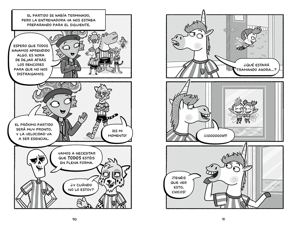 Club pelotazos. Roja directa a las hadas (con letra MAYÚSCULA) / Bad United: Foul Play interior 5 (ISBN 9788427250864) [onix:2b3d57f78284c8ba85471a33a9a29fbc]