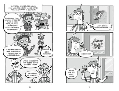 Club pelotazos. Roja directa a las hadas (con letra MAYÚSCULA) / Bad United: Foul Play interior 5 (ISBN 9788427250864) [onix:2b3d57f78284c8ba85471a33a9a29fbc]