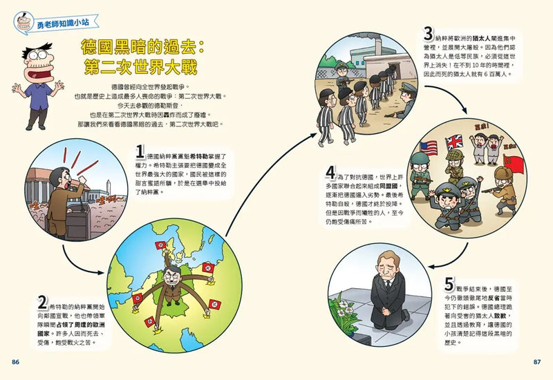 環遊世界大冒險【德國】：精密科技．啤酒．日耳曼民族-Children’s / Teenage general interest: History and Warfare-買書書 BuyBookBook