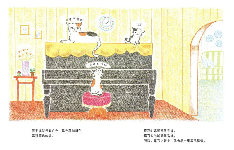 花花是三毛貓〔經典成長系繪本．全新珍藏版〕
