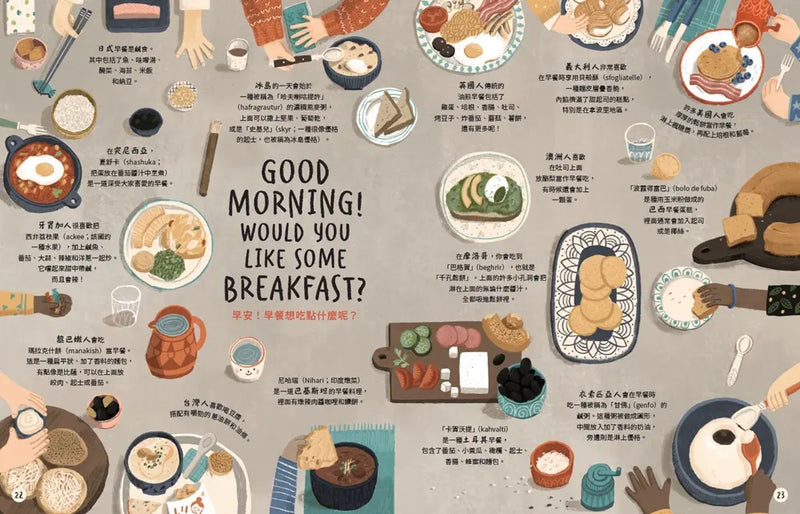 向全世界的小朋友說：嗨嗨！