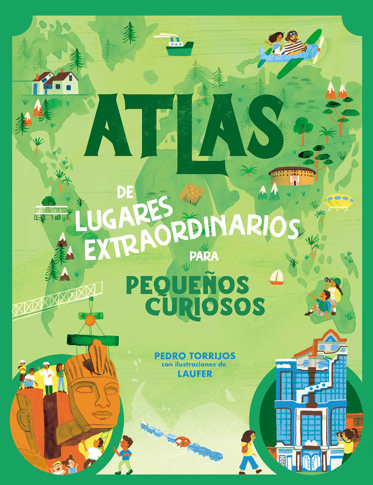 Atlas de lugares extraordinarios para pequeños curiosos / Atlas of Extraordinary Places to Discover the World cover (ISBN 9788448862657) [onix:7a8d443c9d3883d68d2b768cfec04f53]