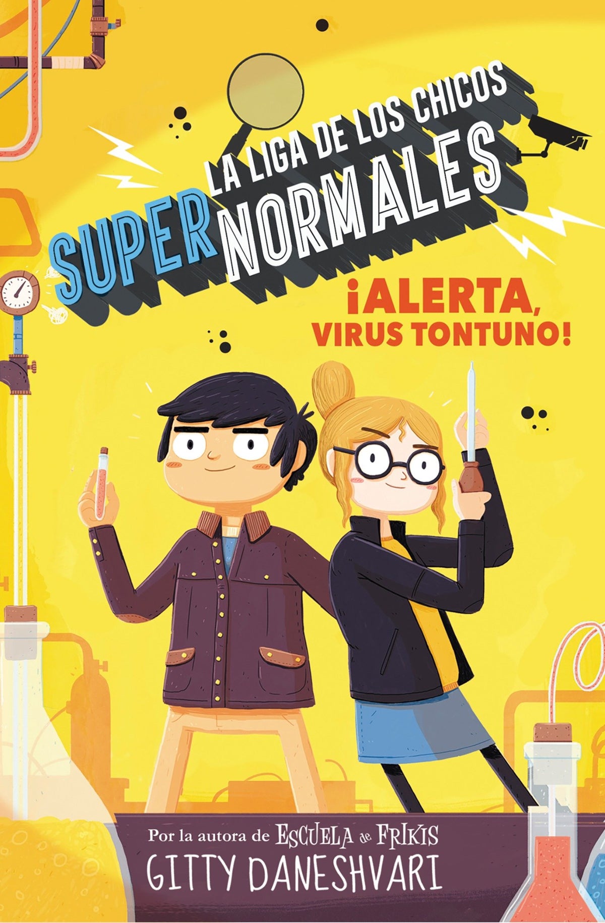 ¡Alerta, virus tontuno! / Get Smart-ish cover (ISBN 9788490436585) [onix:ae14b6f2e8e5dfd27ebd74bcb7f28892]