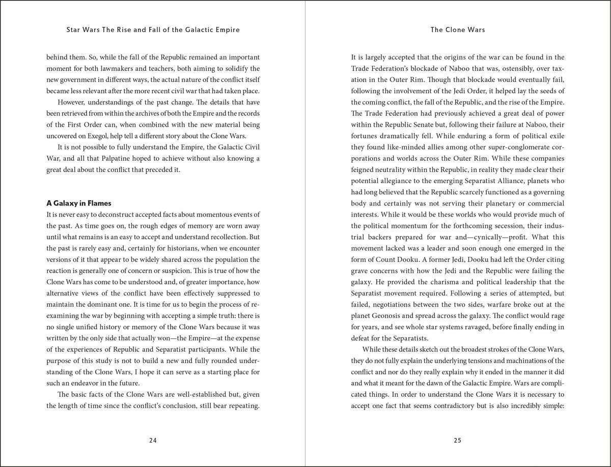 Star Wars The Rise and Fall of the Galactic Empire interior 2 (ISBN 9798217314973) [onix:56b27bef366c7e397f41818020c21e68]