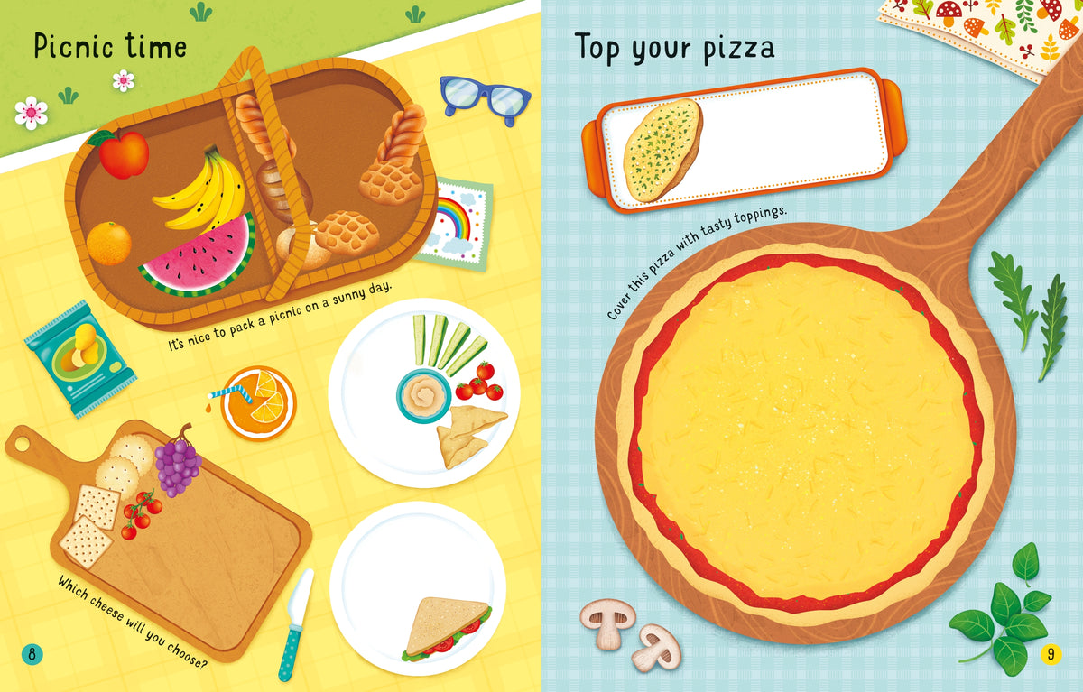 First Sticker Book Mealtime interior 1 (ISBN 9781474986588) [onix-asset:b1e58674a48bd149c51304b476689e3a8676ca49a6ae857dbec93aa4ff7ab169]