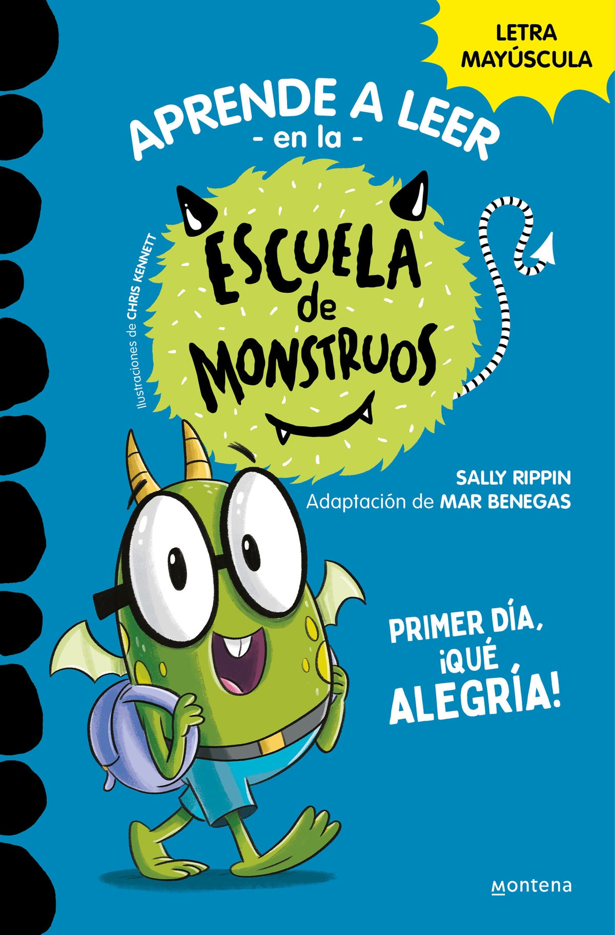 Primer día, ¡qué alegría! / Bugs First Day (School of Monsters) cover (ISBN 9788419357977) [onix:aa5ae3a11b981a8bd6eeff3f38b9c414]