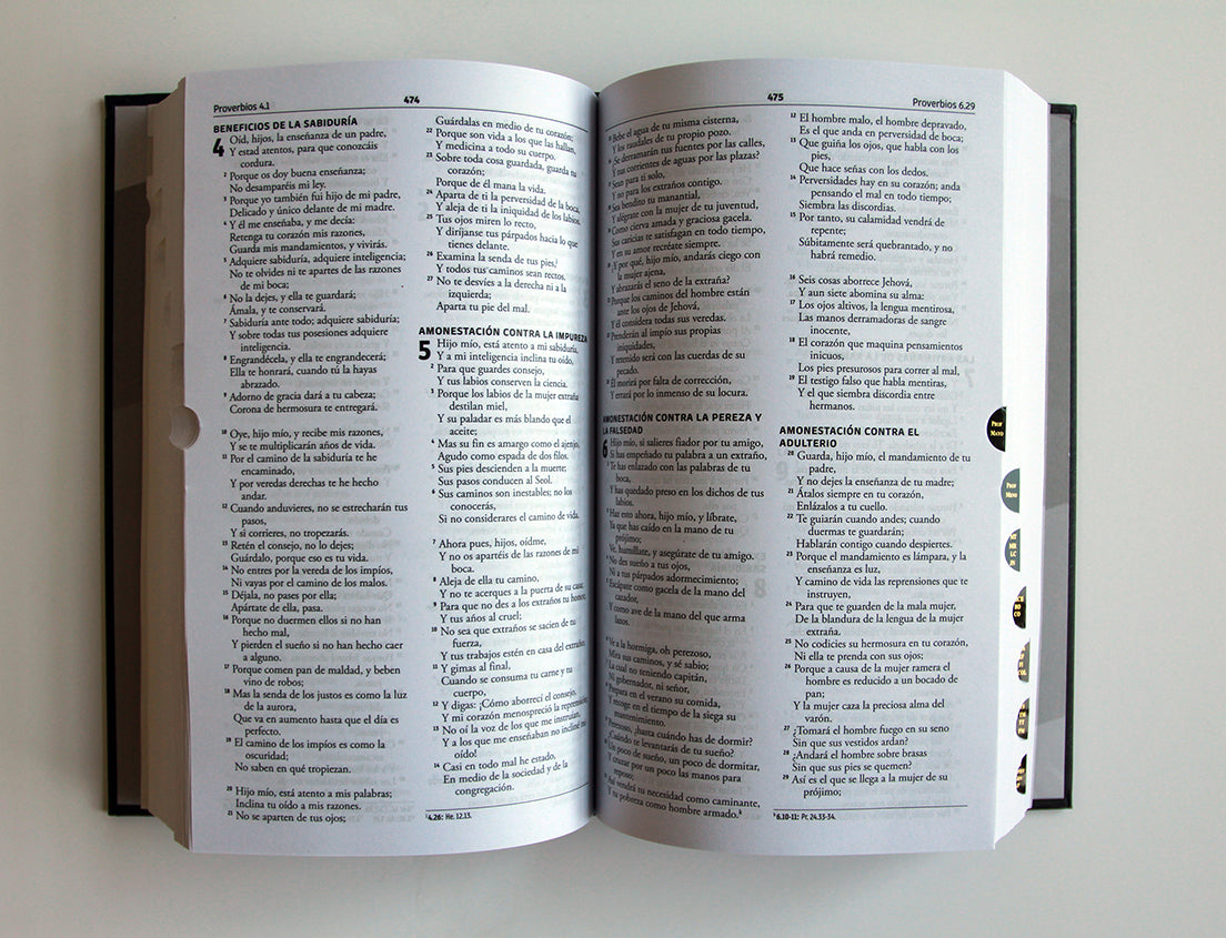 Biblia RVR 1960 para regalos y premios, Tapa Dura Negra / Spanish Bible RVR 1960 Gift and Award Bible HC Black interior 9 (ISBN 9798890985613) [onix:05bc800fa71192e5fd8028a561b4ba43]