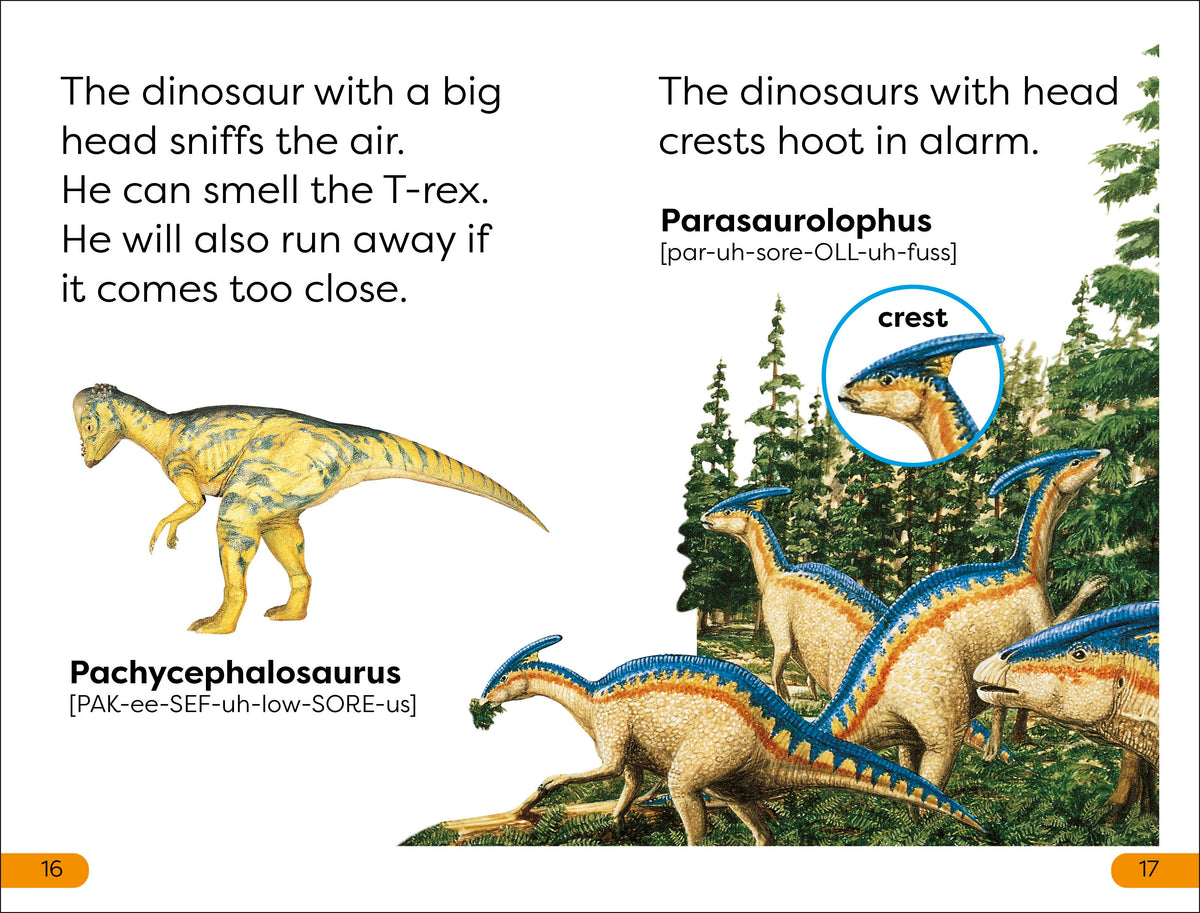 DK Super Readers Level 1 Dinosaur's Day interior 2 (ISBN 9780241589601) [onix-asset:e5c381bb3790fa465ce00af6cbcdf241189953ac79bdfaa926c08695a0cedb2c]