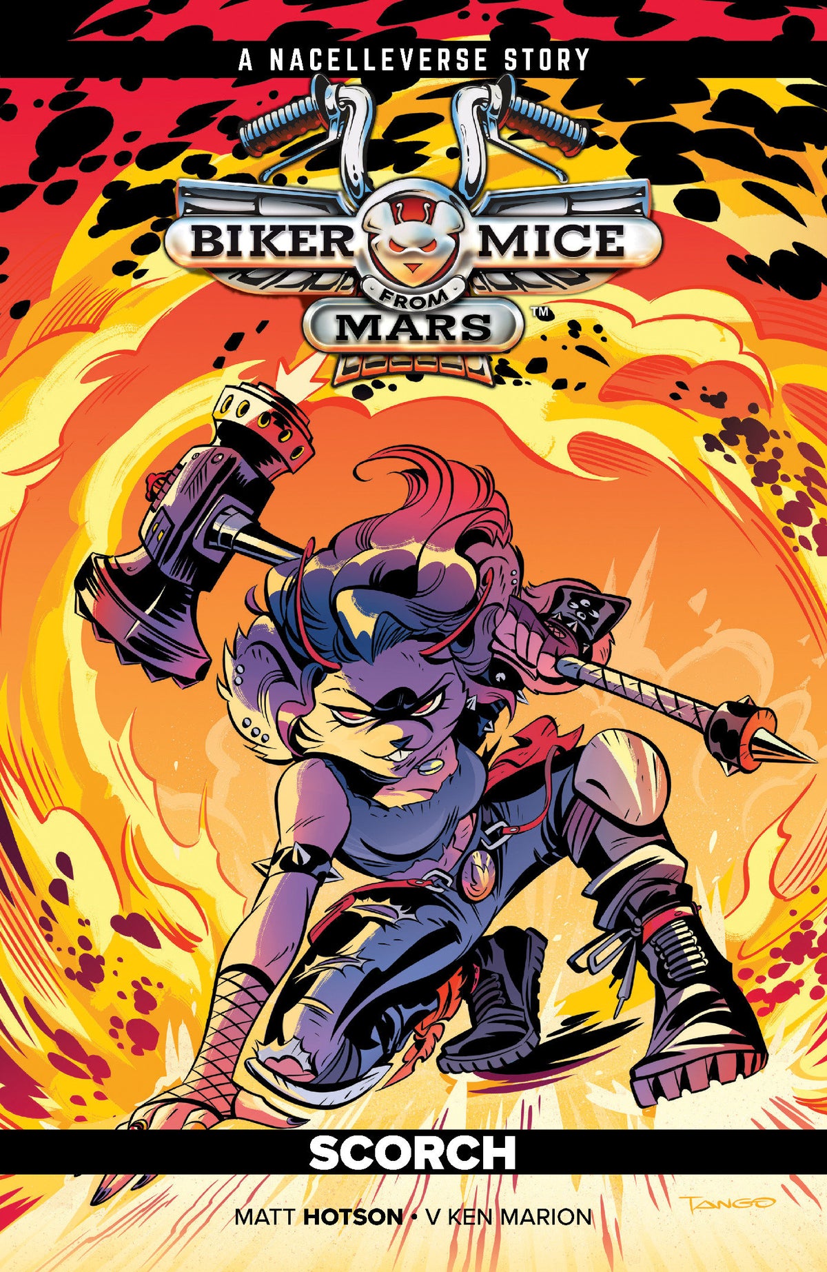 Biker Mice from Mars Vol. 3: Scorch cover (ISBN 9798894884462) [onix-asset:00a2294e655013592c37c37ad52ef857657af8f0df57180aa1b15089b58074d2]