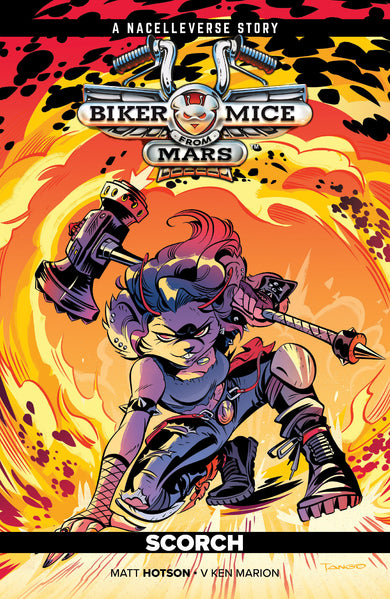 Biker Mice from Mars Vol. 3: Scorch cover (ISBN 9798894884462) [onix-asset:00a2294e655013592c37c37ad52ef857657af8f0df57180aa1b15089b58074d2]