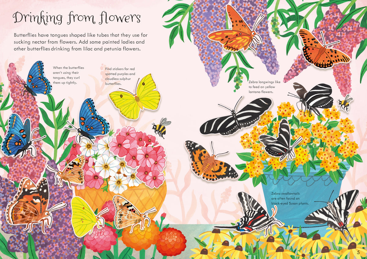 Little First Stickers Butterflies interior 1 (ISBN 9781803704586) [onix-asset:4b304603a51b00c839f5ebf5f7144502b976f49699e79bba74cb4bfc843b27da]