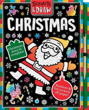 Scratch and Draw Christmas (Scratch Art Activity Book) (Kit Elliot)