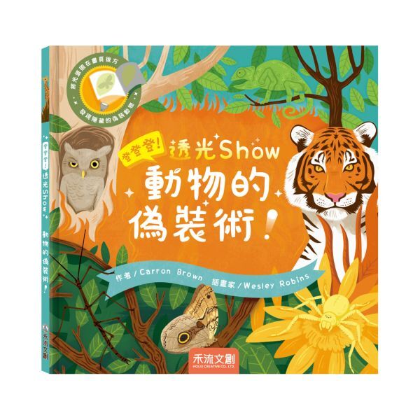 登登登！透光Show-動物的偽裝術