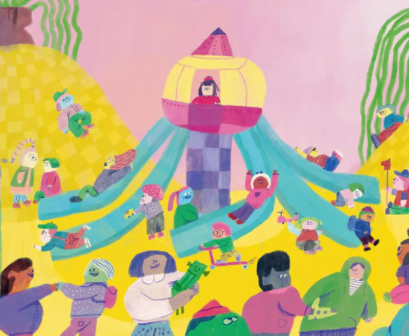 我們所愛的遊樂場 The Playground We Love and Loved (中英雙語雙封面繪本)-Children's picture books-買書書 BuyBookBook