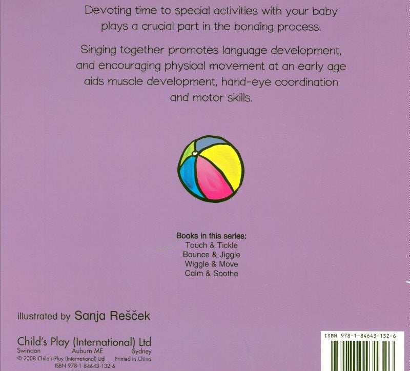 Wiggle & Move (Baby Gym) (Sanja Rescek)-Children’s Early years / early learning concepts-買書書 BuyBookBook