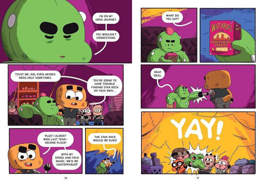 Cactus Kid and the Battle for Star Rock Mountain (Emmanuel Guerrero)-Graphic novel / Comic book / Manga: genres-買書書 BuyBookBook