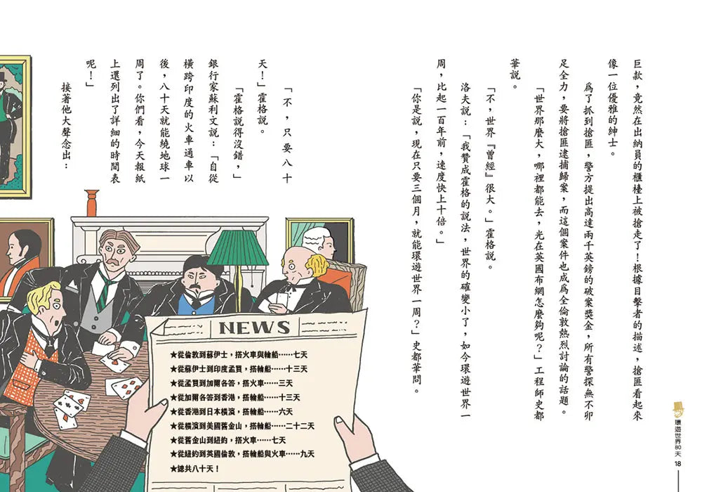 經典文學：環遊世界80天