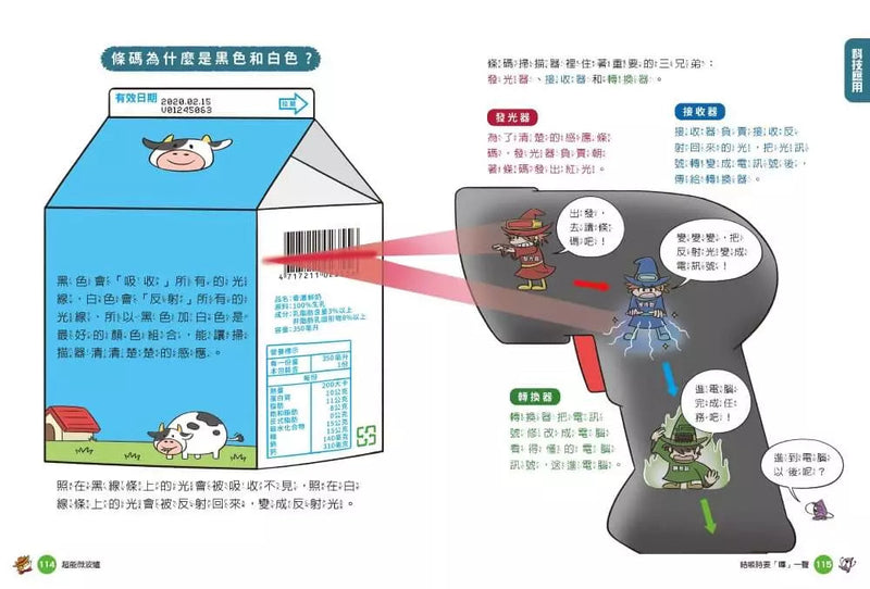 妙妙喵圖解生活科學2：超能微波爐──跟著妙妙喵和跳跳蟲用圖像思考，破解生活大小問！(胡妙芬)-非故事: 科學科技 Science & Technology-買書書 BuyBookBook