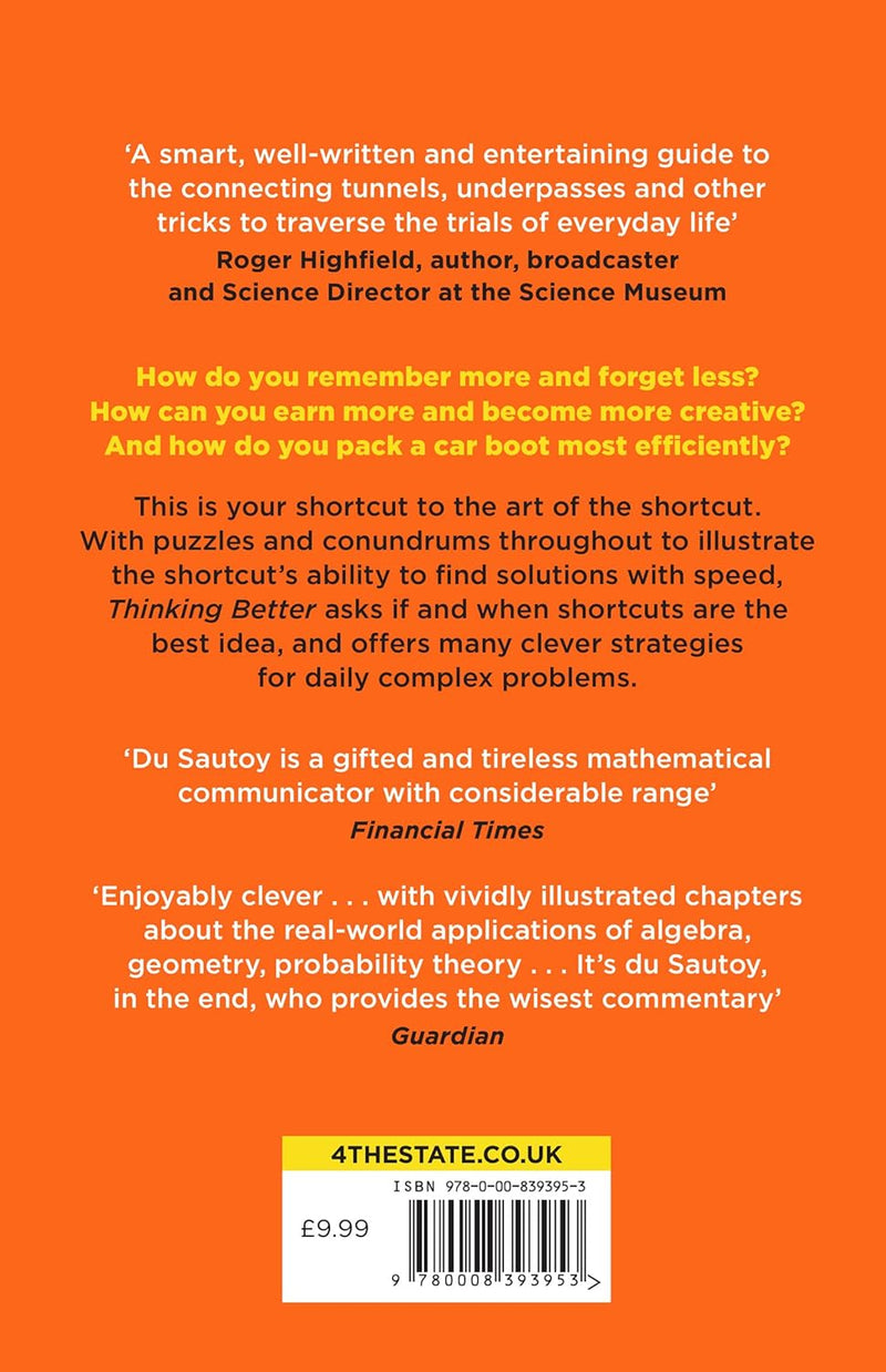 Thinking Better: The Art of the Shortcut (Marcus Du Sautoy)-Mathematics and Science-買書書 BuyBookBook