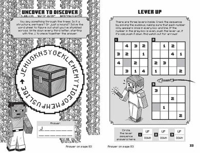 Minecraft Brain Games (Mojang AB)-Children’s / Teenage general interest: Hobbies/ quizzes/ toys and games-買書書 BuyBookBook