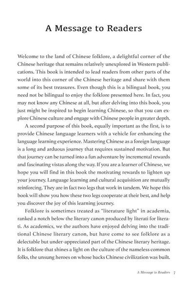 Chinese Folktales for Language Learners: Famous Folk Stories in Chinese and English (Vivian Ling)-Fiction: Traditional stories/ myths/ fairy tales-買書書 BuyBookBook