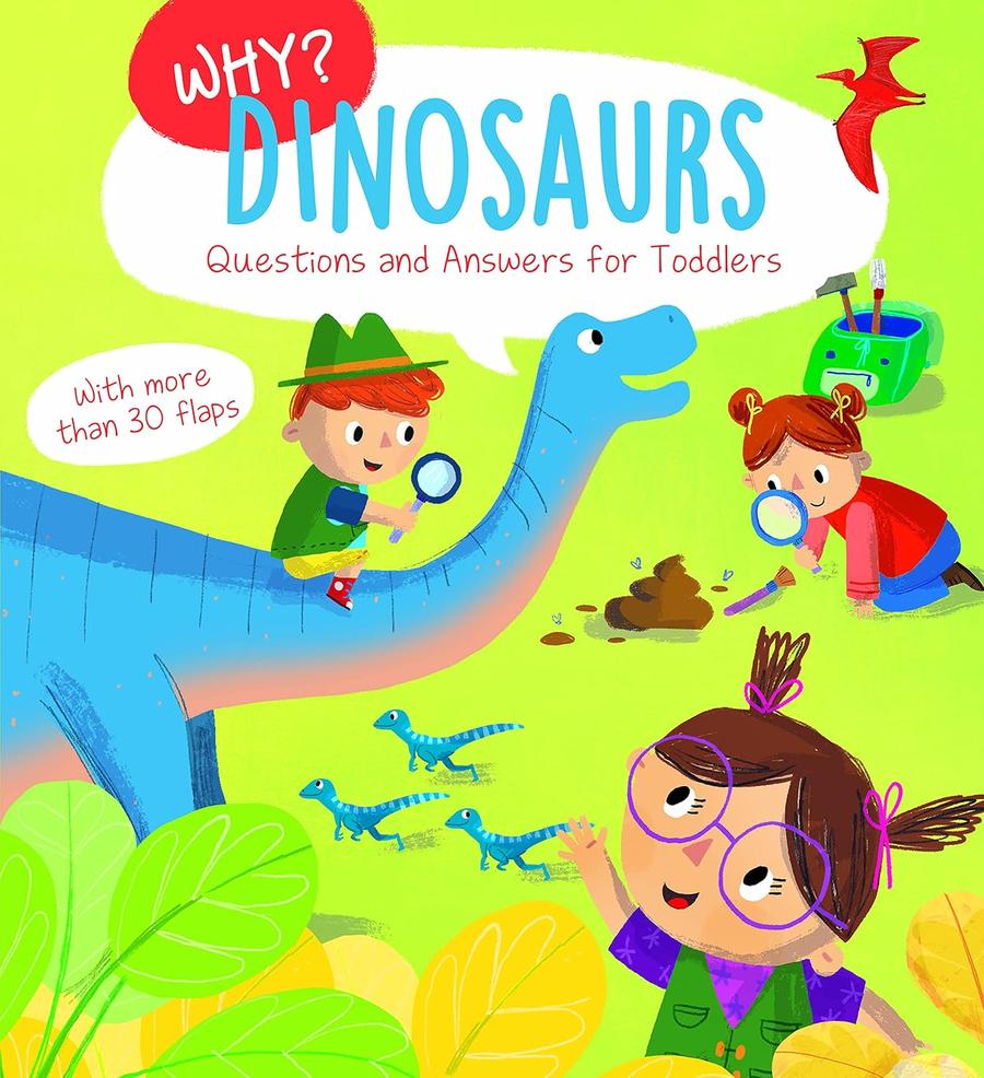 Why? Questions and Answers for Toddlers: Dinosaurs (Yoyo Books)-Children’s / Teenage general interest: General knowledge and interesting facts-買書書 BuyBookBook