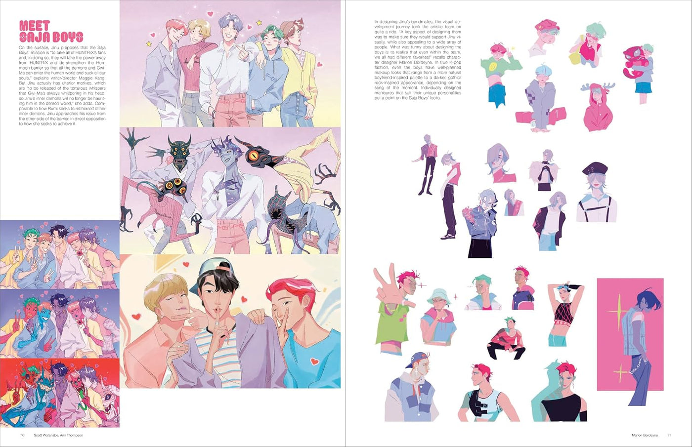 The Art of KPop Demon Hunters