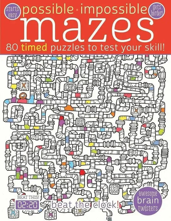 Mazes (Possible Impossible) (iSeek)-Children’s interactive and activity books and kits-買書書 BuyBookBook