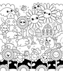 The Super Kawaii Coloring Book: Create Your Own Colorful World of Cuteness (Abbie Quirk)-Children’s interactive and activity books and kits-買書書 BuyBookBook
