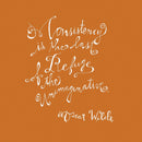 Whatever You Are, Be a Good One